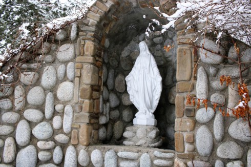 Kapliczka Matki Bożej Niepokalanej Matki Kościoła.